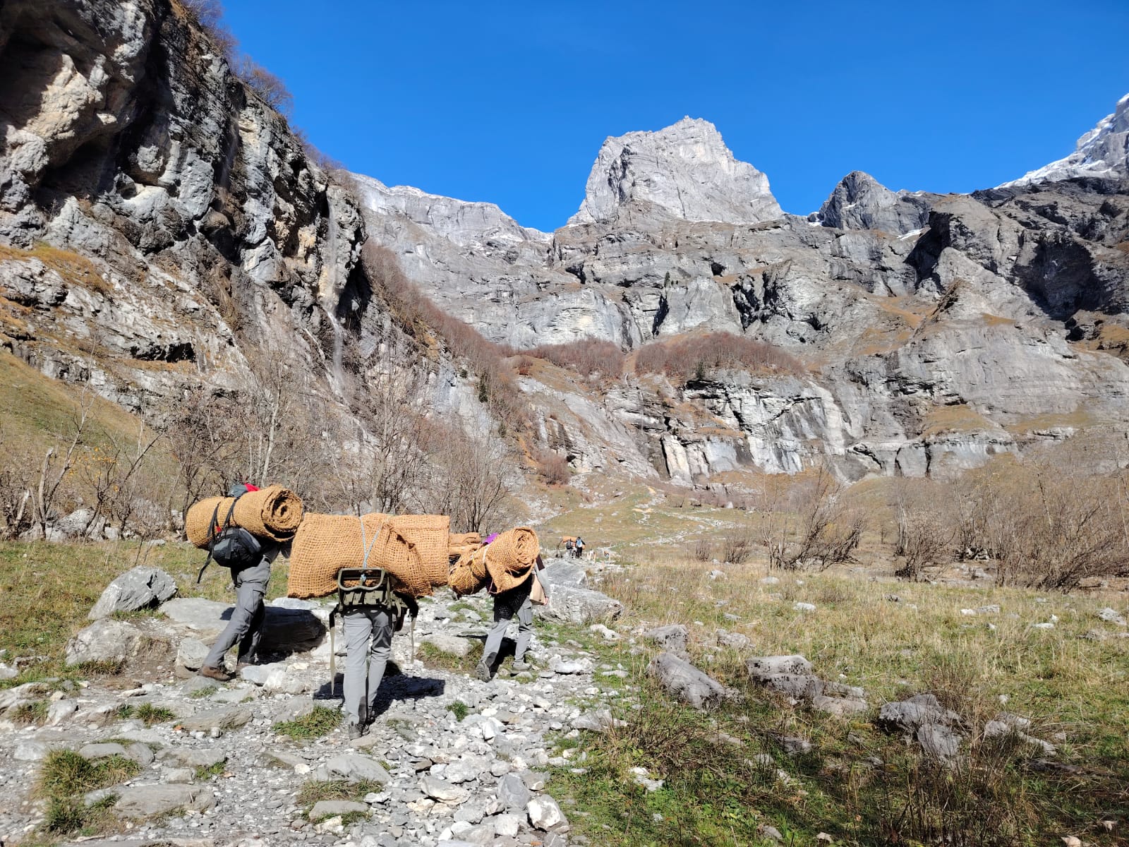 chantier restauration bout du monde Sixt/Passy