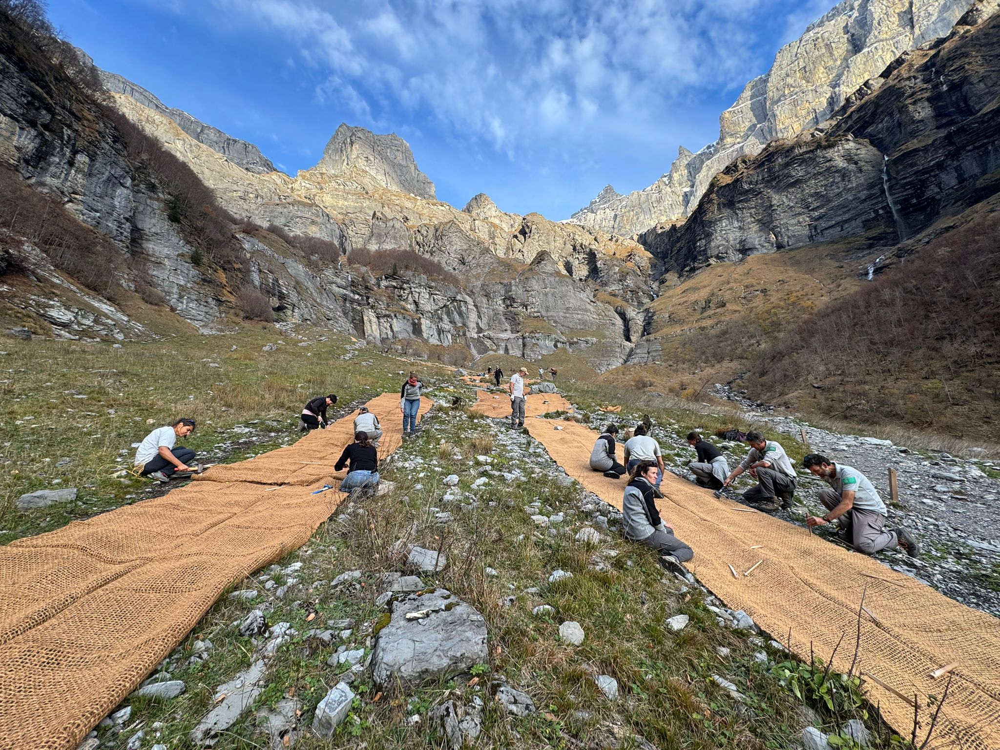 chantier restauration bout du monde Sixt/Passy