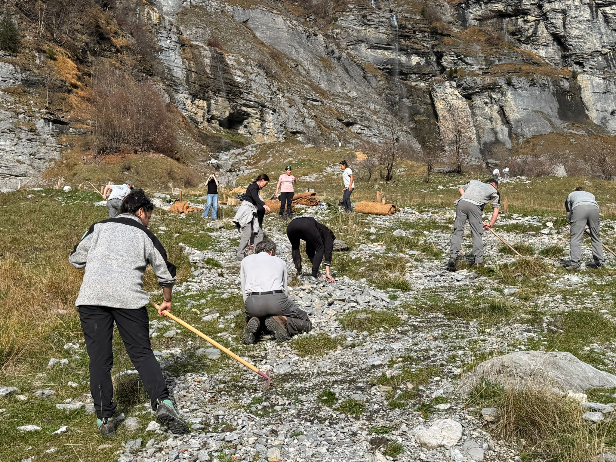 chantier restauration bout du monde Sixt/Passy