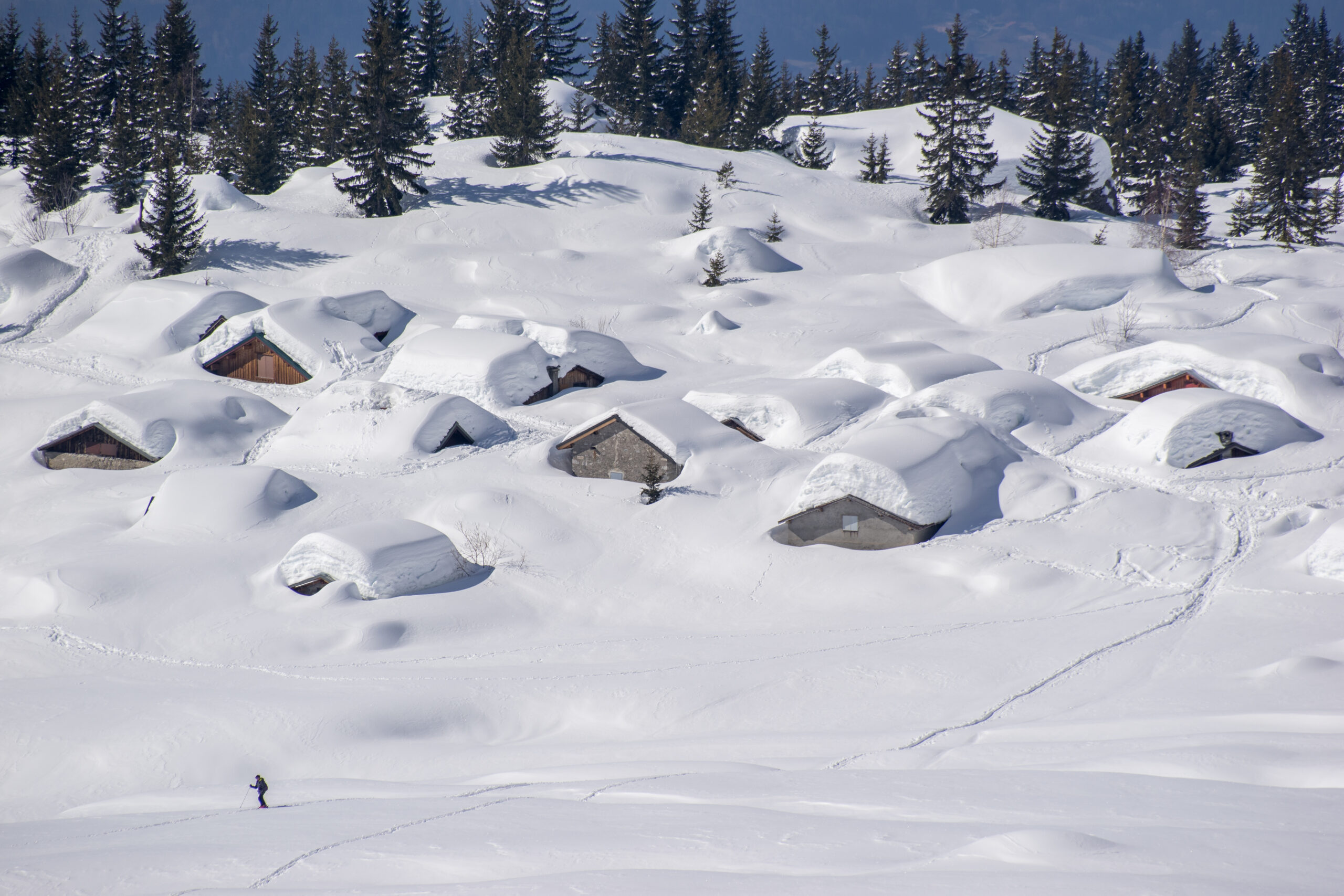 paysage hiver RN Passy